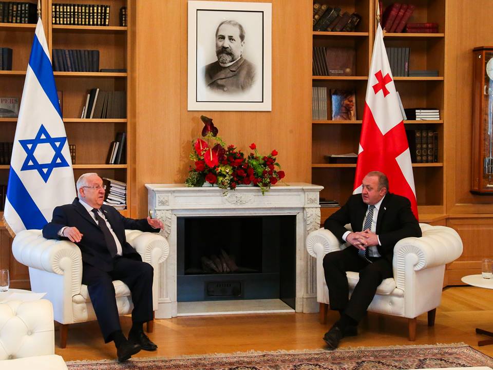 President of Israel Visits Georgia geotv.ge